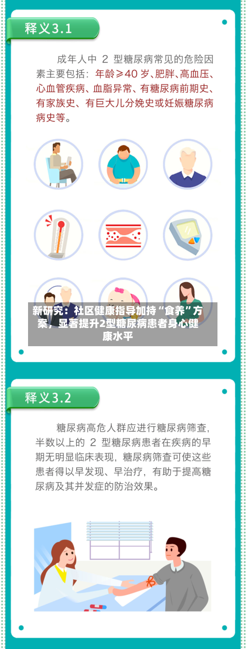 新研究：社区健康指导加持“食养	”方案，显著提升2型糖尿病患者身心健康水平-第3张图片