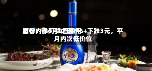 酒价内参6月9日费用发布：洋河梦之蓝M6+下跌3元，平月内次低价位-第2张图片